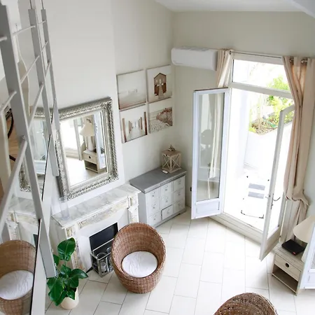 Duplex Climatise Avec Terrasse Vue Au Pied De La Αντίμπ